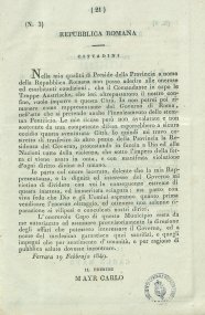 Avvenimenti di Ferrara nel febbrajo del 1849 : rapporto storico