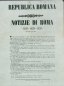 Notizie di Roma. Roma 30 aprile 1849  / Repubblica romana