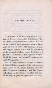 La scomunica del popolo italiano al papa e ai suoi ministri