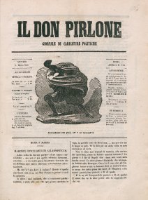 Il don Pirlone : giornale di caricature politiche